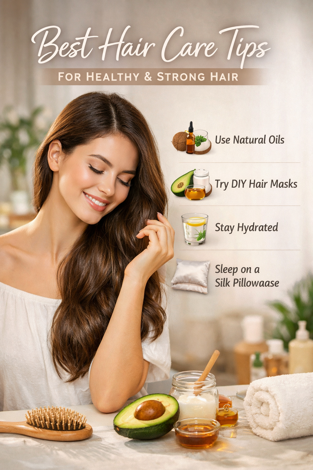 Beauty tips for skincare hair care and self care